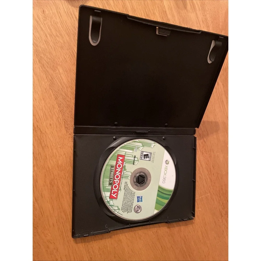Monopoly Streets - Microsoft Xbox 360 E Is For everyone TESTED Works. Disc Only